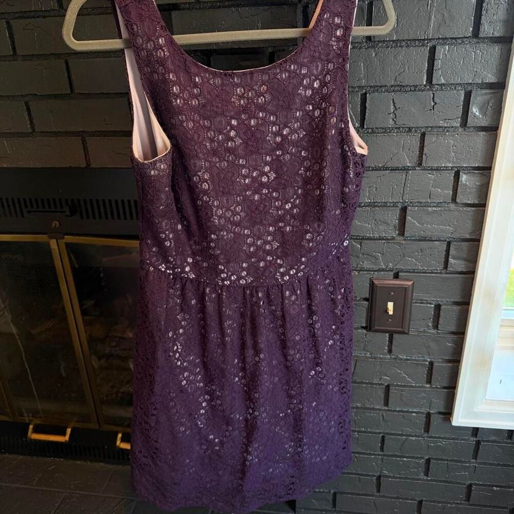 The Limited Size 6 purple lace dress